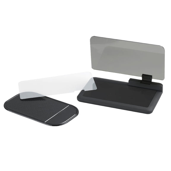 Universal Car GPS HUD Head Up Display Holder / Mobile Phone Navigation Bracket, For iPhone, Galaxy, Huawei, Xiaomi, Lenovo, Sony, LG, HTC and Other Smartphones(Black)