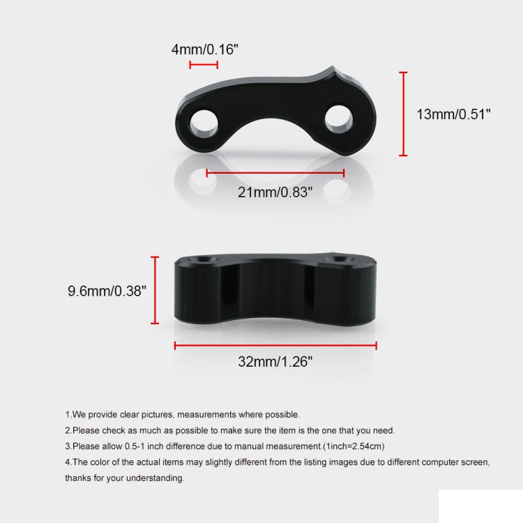 OT243 2 PCS Aluminum Alloy Window Latch Hinge Pivot for 95-04 Tacoma 00-06 Tundra Rear Quarter BL - Glasses & Windows Accessories by PMC TechLife | Online Shopping South Africa | PMC TechLife | Buy Now Pay Later Mobicred