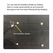 4.5W Portable Car Automobile Boat Battery Solar Cells Rechargeable Power Battery Charger