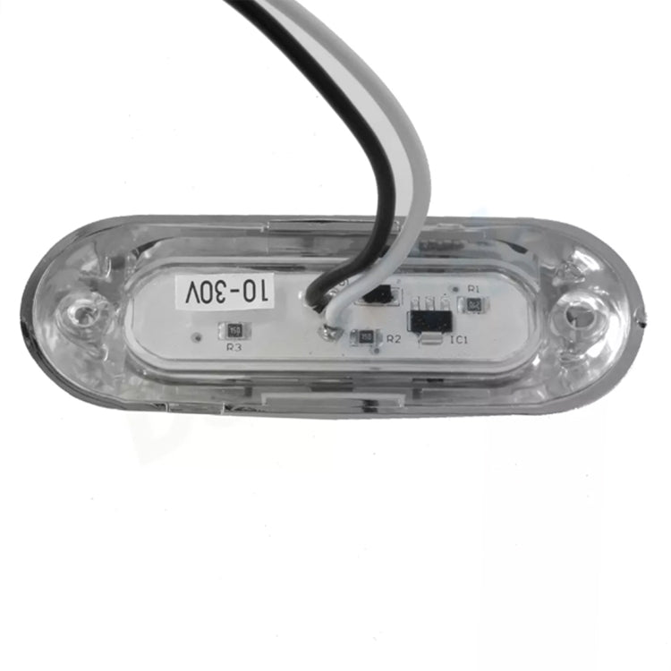 10 PCS DC 10-30V Car Truck Trailer Piranha 3-LED Side Marker Indicator Lights Bulb Lamp, Light Color: White - Clearance Lights by PMC TechLife | Online Shopping South Africa | PMC TechLife | Buy Now Pay Later Mobicred