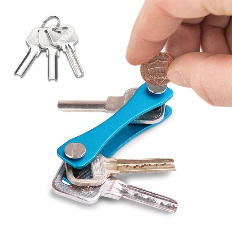 Portable Metal Key Storage Clip(Green)