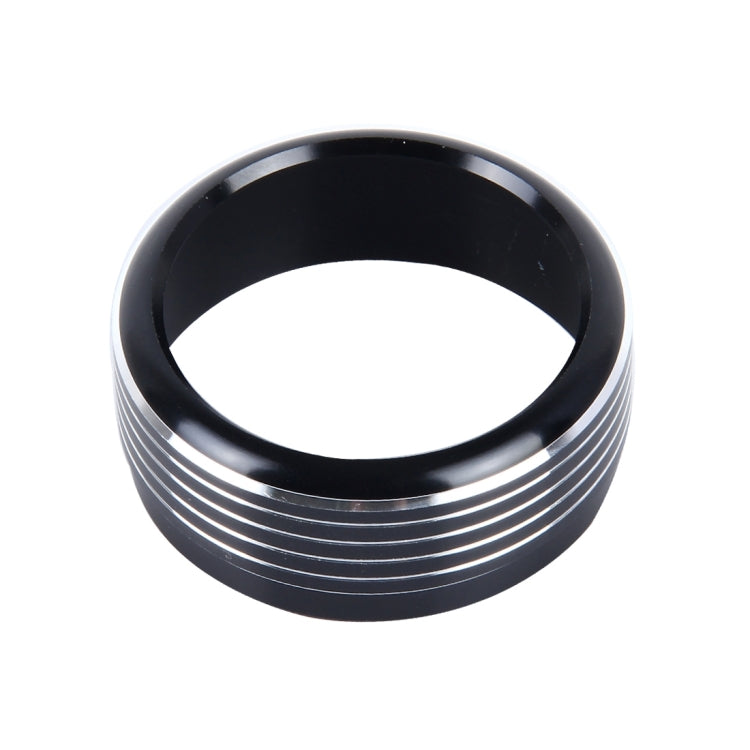 3 PCS Car Aluminum Air Conditioner Knob Case For Subaru(Black) - Decoration Rings by PMC Jewellery | Online Shopping South Africa | PMC Jewellery | Buy Now Pay Later Mobicred