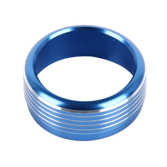 3 PCS Car Aluminum Air Conditioner Knob Case For Subaru(Blue)