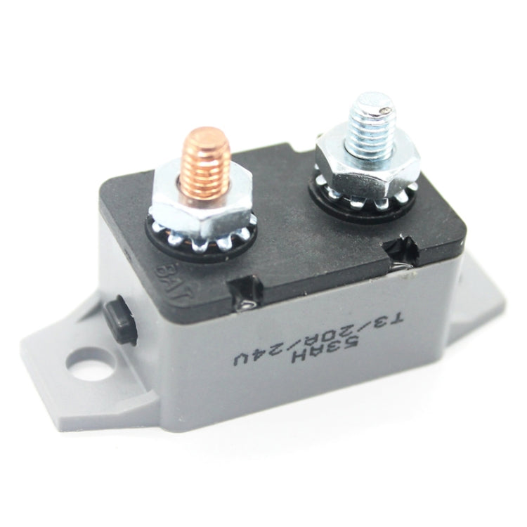 F3088-50A 50A Manual Reset Circuit Breaker Double Short Legs with Bolt 12/24V - Fuse by PMC TechLife | Online Shopping South Africa | PMC TechLife | Buy Now Pay Later Mobicred