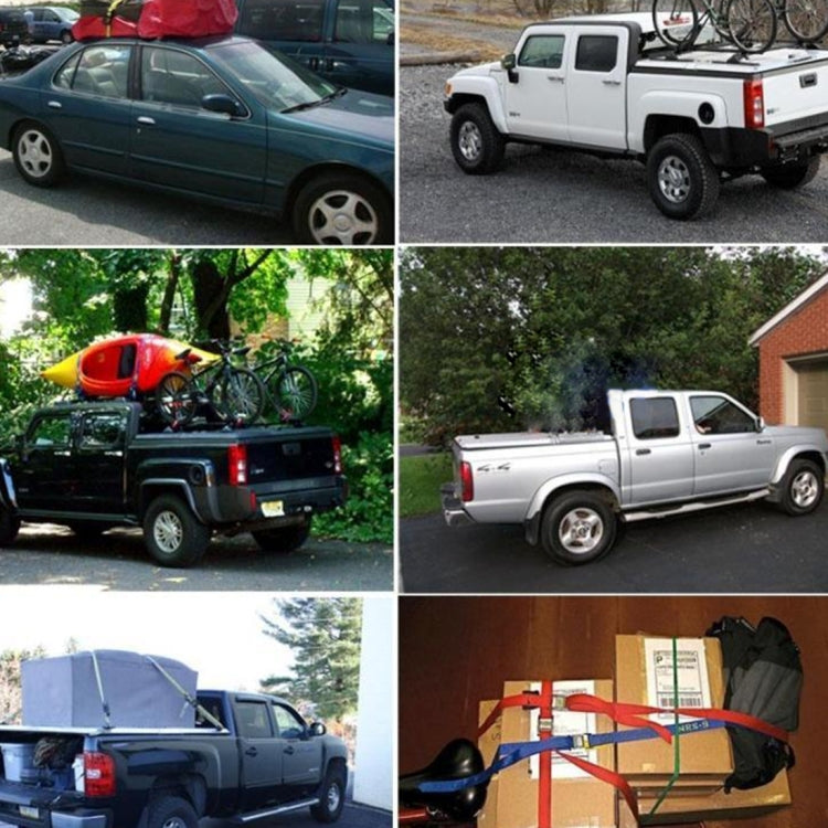 ST-213 10mx4.0cm 2 Ton Car Bundled Device with Hook And Buckle High Strength Cable Cord Heavy Duty Recovery Securing Accessories for Cars Trucks - Towing Bars by PMC TechLife | Online Shopping South Africa | PMC TechLife | Buy Now Pay Later Mobicred