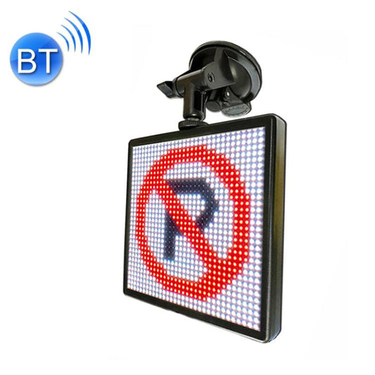 32x32 Pixel Full Color Wireless Bluetooth APP Control Emoticon Smile Faces LED Car Sign LED Display Lighting Board - Car Monitor by PMC Jewellery | Online Shopping South Africa | PMC Jewellery | Buy Now Pay Later Mobicred