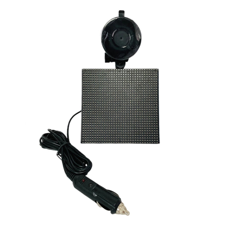 32x32 Pixel Full Color Wireless Bluetooth APP Control Emoticon Smile Faces LED Car Sign LED Display Lighting Board - Car Monitor by PMC Jewellery | Online Shopping South Africa | PMC Jewellery | Buy Now Pay Later Mobicred