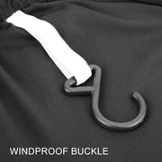 Anti-Dust Anti-UV Heat-insulating Elastic Force Cotton Car Cover for Sedan Car, Size: M, 4.65m~4.89m (Black)