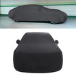 Anti-Dust Anti-UV Heat-insulating Elastic Force Cotton Car Cover for SUV, Size: L, 4.78m~5.04m(Black) - PE Material by PMC TechLife | Online Shopping South Africa | PMC TechLife | Buy Now Pay Later Mobicred
