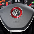 Car Aluminum Steering Wheel Decoration Ring For Volkswagen(Red) - Decoration Rings by PMC TechLife | Online Shopping South Africa | PMC TechLife