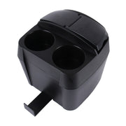 SHUNWEI SD-1605 Multifunction 3 in 1 Car Cup Holder Drink Bottle Can Garbage Can Portable Vehicle Trash Can Bin Rubbish Bin Organizer(Black)