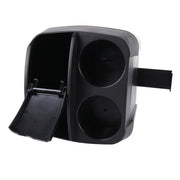 SHUNWEI SD-1605 Multifunction 3 in 1 Car Cup Holder Drink Bottle Can Garbage Can Portable Vehicle Trash Can Bin Rubbish Bin Organizer(Black)