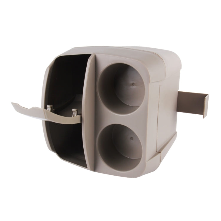 SHUNWEI SD-1605 Multifunction 3 in 1 Car Cup Holder Drink Bottle Can Garbage Can Portable Vehicle Trash Can Bin Rubbish Bin Organizer(Khaki) - Stowing Tidying by SHUNWEI | Online Shopping South Africa | PMC TechLife | Buy Now Pay Later Mobicred