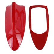 Universal Car Antenna Aerial Shark Fin Radio Signal For Auto SUV Truck Van(Red)