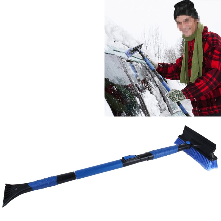 2 in 1 Car High-strength Scalable Removable Snow Shovel with Snow Frost Broom Brush And Ice Scraper - Ice Scraper by PMC TechLife | Online Shopping South Africa | PMC TechLife | Buy Now Pay Later Mobicred