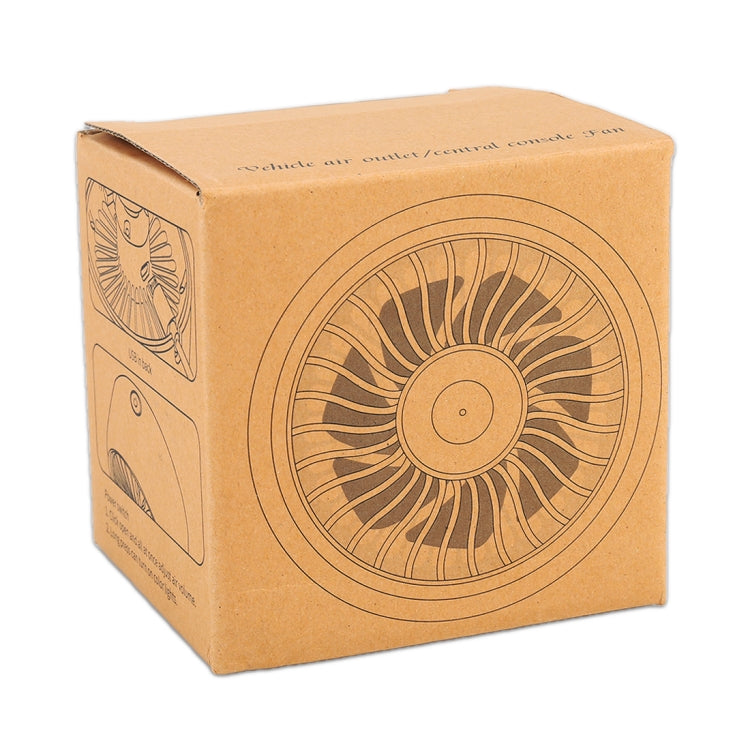 Portable Car Electric Cooling Fan with Base(Black) - Heating & Fans by PMC TechLife | Online Shopping South Africa | PMC TechLife | Buy Now Pay Later Mobicred