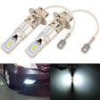 2 PCS H3 DC12V / 4.5W / 6000K / 360LM Car LED Fog Light with 6 CSP Lamp Beads, White Light (Silver) - Fog / Driving Lights by PMC TechLife | Online Shopping South Africa | PMC TechLife | Buy Now Pay Later Mobicred