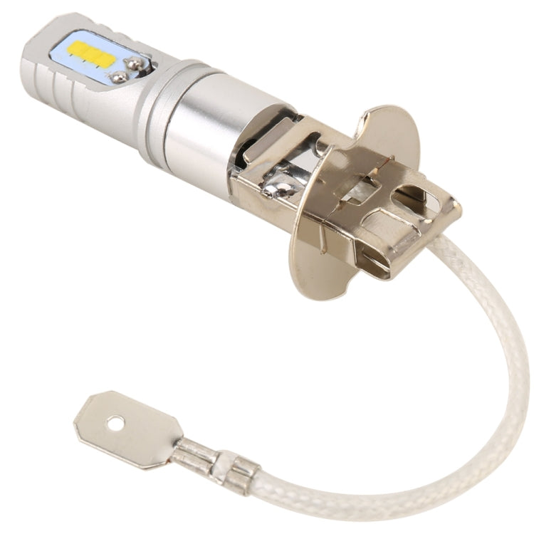 2 PCS H3 DC12V / 4.5W / 6000K / 360LM Car LED Fog Light with 6 CSP Lamp Beads, White Light (Silver) - Fog / Driving Lights by PMC TechLife | Online Shopping South Africa | PMC TechLife | Buy Now Pay Later Mobicred