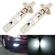 2 PCS H1 DC12V / 4.5W / 6000K / 360LM Car LED Fog Light with 6 CSP Lamp Beads, White Light (Silver) - Fog / Driving Lights by PMC TechLife | Online Shopping South Africa | PMC TechLife | Buy Now Pay Later Mobicred