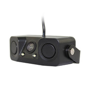 PZ-451 Car Camera LED Lights Parking Sensor 3 in 1  Night Vision Camera Monitor with Buzzer,DC 12V, 720 x 504 pixels,Lens Angle:120 degree