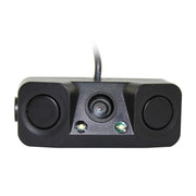 PZ-451 Car Camera LED Lights Parking Sensor 3 in 1  Night Vision Camera Monitor with Buzzer,DC 12V, 720 x 504 pixels,Lens Angle:120 degree