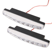 1 Pair DC9-16V 2W 120LM 7000K 8 SMD-5050-LEDs Circular Car DRL&Turn Light