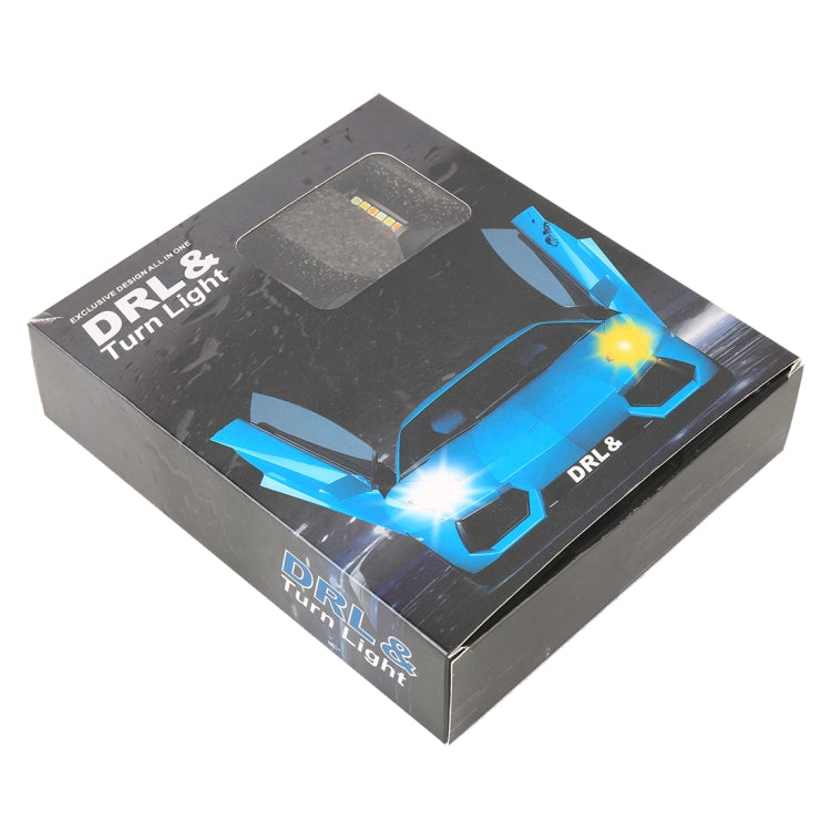 1156/BA15S DC12V 3.7W 81 SMD-3030-LEDs Three Color Car DRL&Turn Light, Length: 2m - Running Lights by PMC TechLife | Online Shopping South Africa | PMC TechLife | Buy Now Pay Later Mobicred