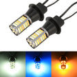 T20/7740 DC12V 3.7W 81 SMD-3030-LEDs Three Color Car DRL&Turn Light, Length: 2m - Running Lights by PMC TechLife | Online Shopping South Africa | PMC TechLife | Buy Now Pay Later Mobicred