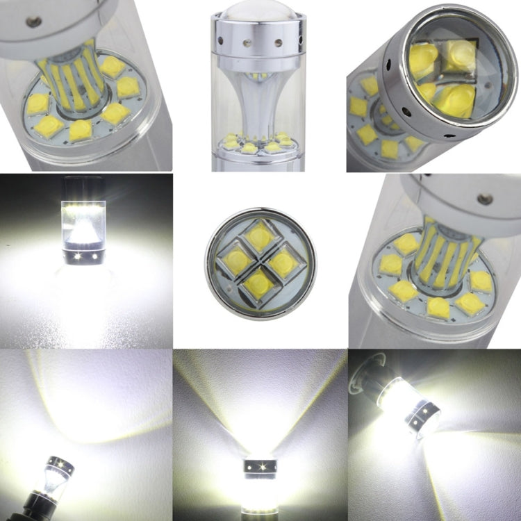 2 PCS 1157/BAY15D 60W Car Auto Brake Light with 12 XB-D Lamps, DC 12V(White Light) - free shipping - PMC TechLife - Order now!