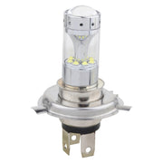 2 PCS H4 60W 1200 LM 6000K Car Fog Lights with 12 XB-D LED Lamps, DC 12V (White Light)