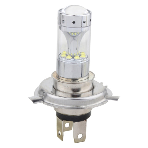 2 PCS H4 60W 1200 LM 6000K Car Fog Lights with 12 XB-D LED Lamps, DC 12V (White Light)