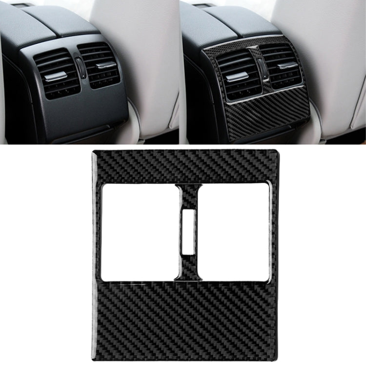 Car Carbon Fiber Rear Air Outlet Panel Decorative Sticker for Mercedes-Benz W204 2007-2013 - Car Interior Mouldings by PMC TechLife | Online Shopping South Africa | PMC TechLife | Buy Now Pay Later Mobicred