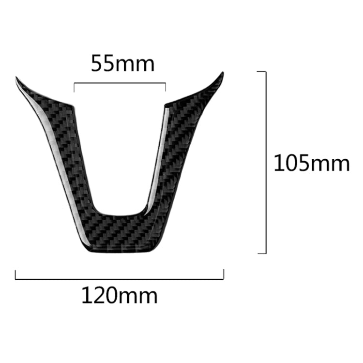 Car Carbon Fiber Steering Wheel Decorative Sticker for Mercedes-Benz - Car Interior Mouldings by PMC TechLife | Online Shopping South Africa | PMC TechLife | Buy Now Pay Later Mobicred