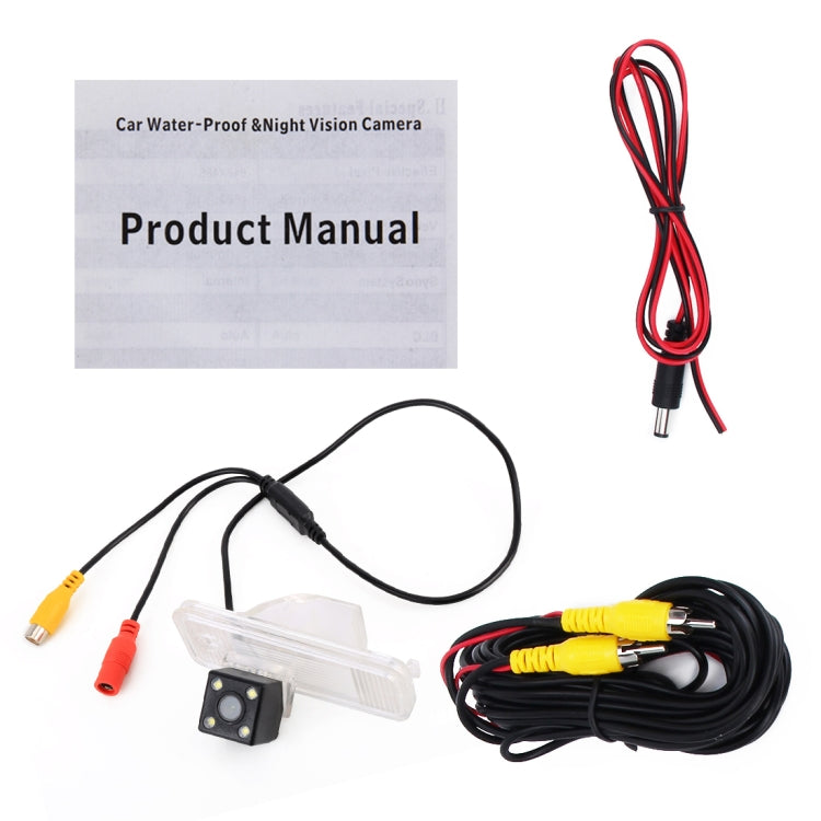 656x492 Effective Pixel HD Water-resistant 4 LED Night Vision Wide Angle Car Rear View Backup Reverse Camera for Hyundai IX25 2014-2017 / IX35 2018