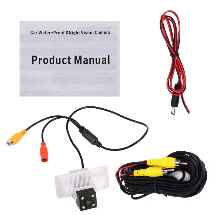 656x492 Effective Pixel HD Water-resistant 4 LED Night Vision Wide Angle Car Rear View Backup Reverse Camera for Nissan Murano 2016-2017 / Terra 2018 / Sylphy 2008-2019