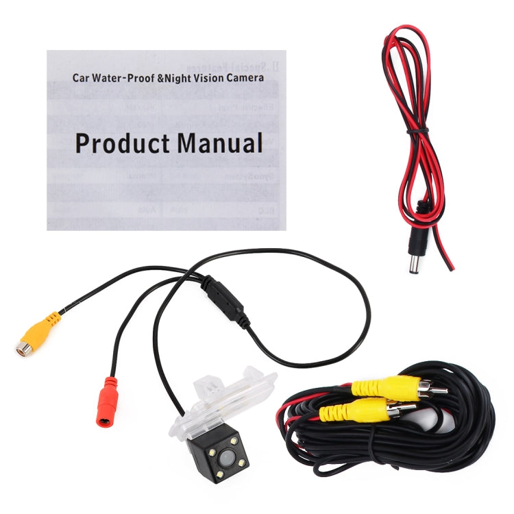 656x492 Effective Pixel HD Water-resistant 4 LED Night Vision Wide Angle Car Rear View Backup Reverse Camera for Honda Accord 2016-2017 / City 2018