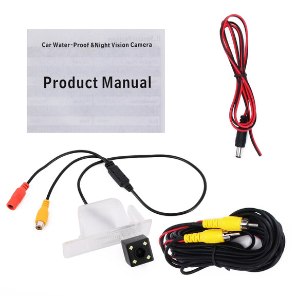 656x492 Effective Pixel HD Water-resistant 4 LED Night Vision Wide Angle Car Rear View Backup Reverse Camera for Chevrolet Malibu XL 2016-2018 / Equinox 2017-2018