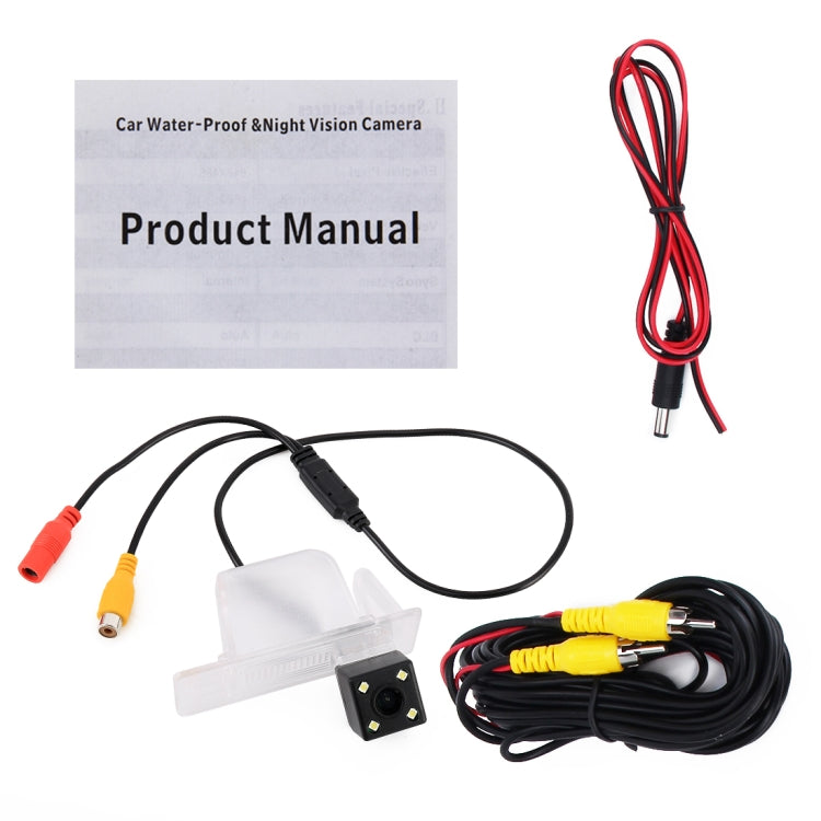656x492 Effective Pixel HD Water-resistant 4 LED Night Vision Wide Angle Car Rear View Backup Reverse Camera for Chevrolet Malibu XL 2016-2018 / Equinox 2017-2018