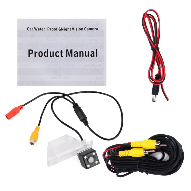 656x492 Effective Pixel HD Water-resistant 4 LED Night Vision Wide Angle Car Rear View Backup Reverse Camera for Nissan Patrol 2017-2018 / Kicks 2017-2018