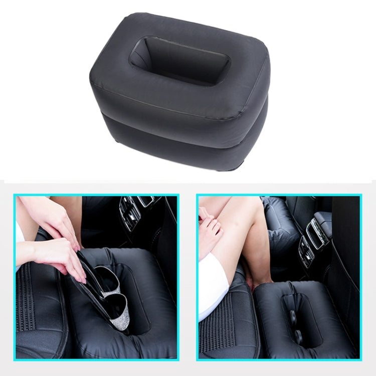 Universal Car Travel Inflatable Mattress Air Bed Camping Back Seat Couch, Size: 90 x 135cm(Black) - Seat Accessories by PMC TechLife | Online Shopping South Africa | PMC TechLife | Buy Now Pay Later Mobicred