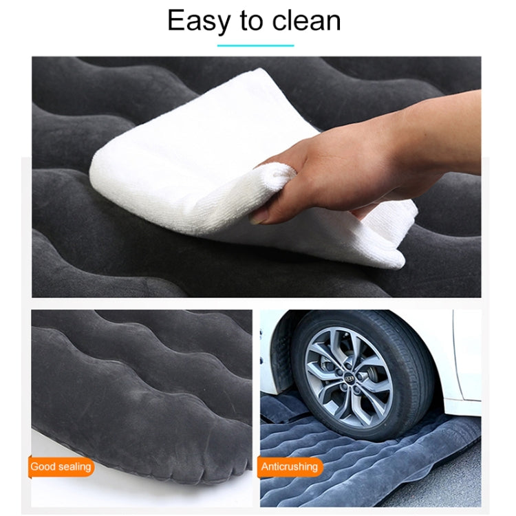 Universal Car Travel Inflatable Mattress Air Bed Camping Back Seat Couch, Size: 90 x 135cm(Beige) - Seat Accessories by PMC TechLife | Online Shopping South Africa | PMC TechLife | Buy Now Pay Later Mobicred