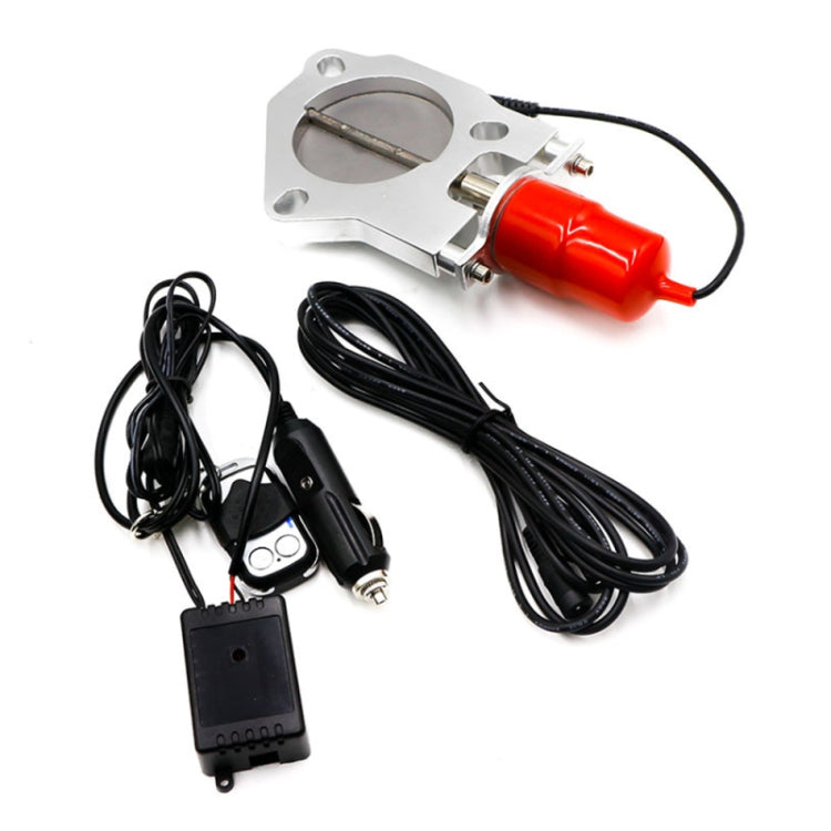 CNSPEED Stainless Steel Car Remote Control Electric Exhaust Valve Pipe Set, Size: 2.5 inch - Exhaust Pipes by PMC TechLife | Online Shopping South Africa | PMC TechLife