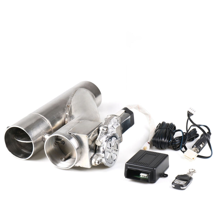 CNSPEED Y Shape 2 In 1 Car Remote Control Electric Exhaust Valve Pipe, Size: 2.5 inch - Exhaust Pipes by PMC TechLife | Online Shopping South Africa | PMC TechLife | Buy Now Pay Later Mobicred