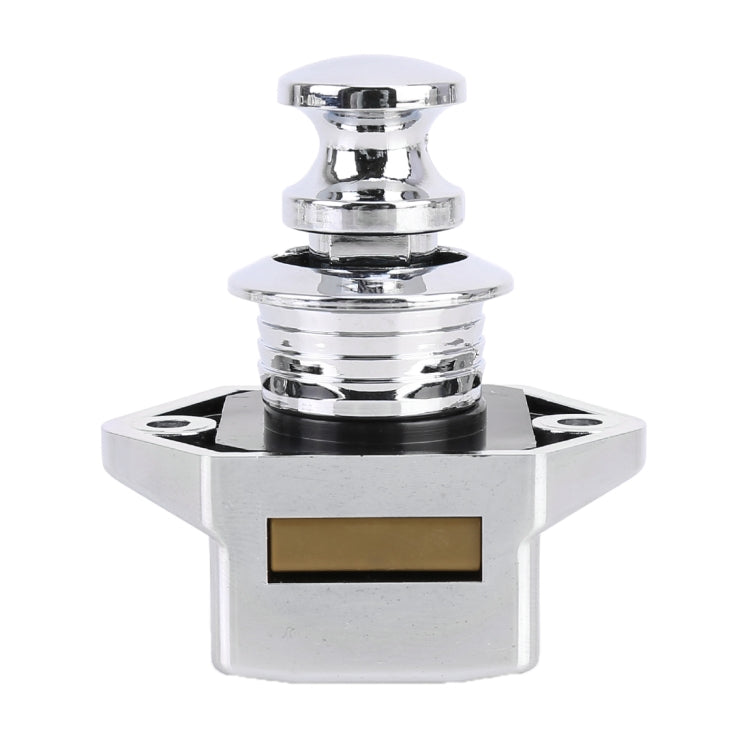 Press Type Drawer Cabinet Catch Latch Release Cupboard Door Stop Drawer Cabinet Locker for RV / Yacht / Furniture(Chrome) - Locks & Hasps by PMC TechLife | Online Shopping South Africa | PMC TechLife | Buy Now Pay Later Mobicred