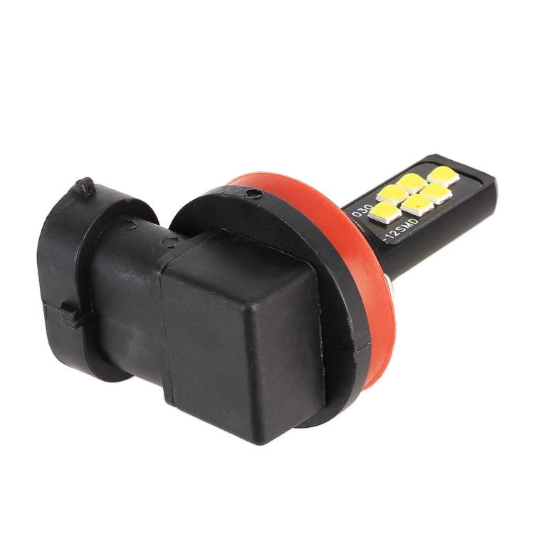 2 PCS H11 DC9-16V / 3.5W / 6000K / 320LM Car Auto Fog Light 12LEDs SMD-ZH3030 Lamps, with Constant Current (White Light) - Fog / Driving Lights by PMC TechLife | Online Shopping South Africa | PMC TechLife | Buy Now Pay Later Mobicred