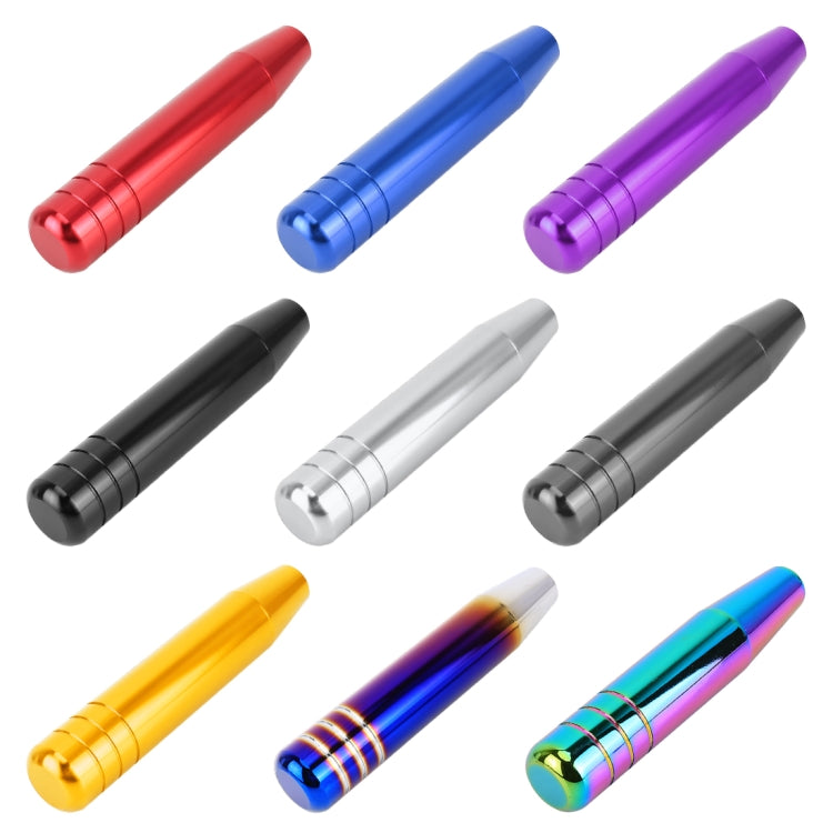 Universal Long Strip Shape Car Gear Shift Knob Modified Shifter Lever Knob, Length: 13cm(Red)