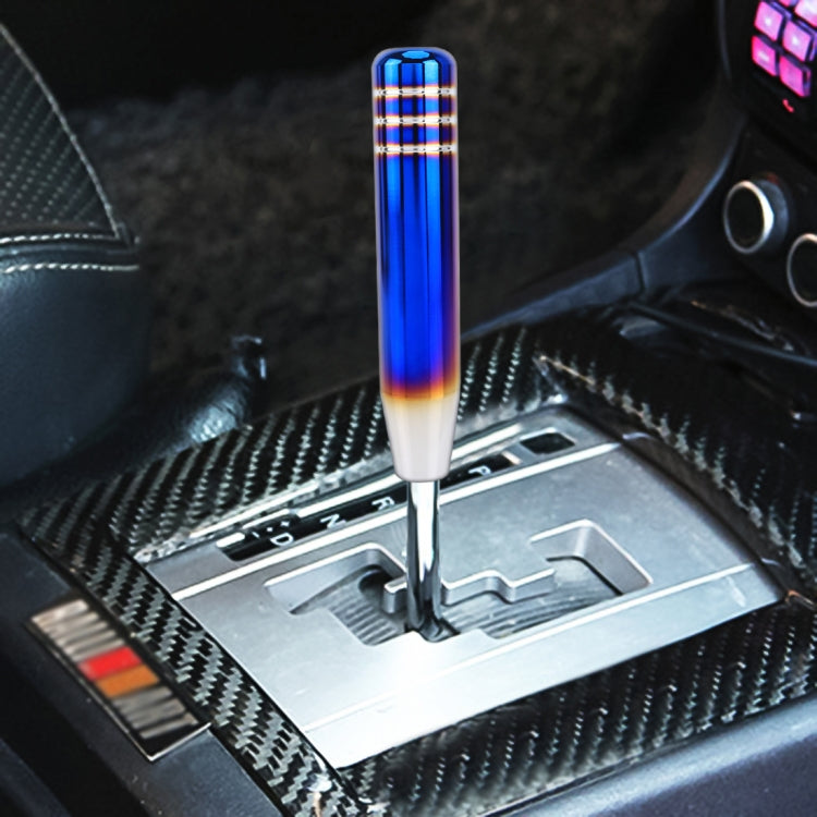 Universal Long Strip Shape Car Gear Shift Knob Modified Shifter Lever Knob, Length: 18cm(Gradient Blue) - Shift Knob by PMC Jewellery | Online Shopping South Africa | PMC Jewellery | Buy Now Pay Later Mobicred