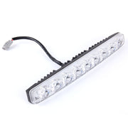 2 PCS LD-008 5730-9SMD 15W 1500 LM 7000K White Light  Daytime Running Light.DC 12V