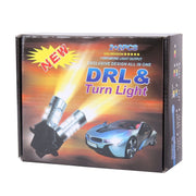 2 PCS 1156/BA15S/BAU15S 10W 1000 LM 6000K White + Yellow Light DRL&Turn Light with 42 SMD-2835-LED Lamp���DC 12-24V