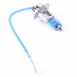 2 PCS H3  Halogen Head Lamp 12V 100W 2400 LM 5000K Warm White Light - Halogen Lights by PMC TechLife | Online Shopping South Africa | PMC TechLife | Buy Now Pay Later Mobicred